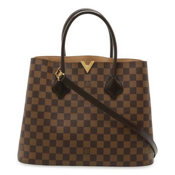 LOUIS VUITTON Authentic Brown Damier Shoulder Bag - Picture 2 of 10
